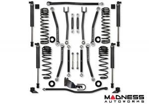 Jeep Wrangler JL Lift Kit - Rock Krawler - 4.5in X Factor (No Limits) - Stage 1 - Diesel - 2020+